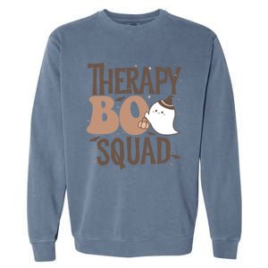 Funny Cute Halloween Specialist Boo Squad Costume Teacher Gift Garment-Dyed Sweatshirt