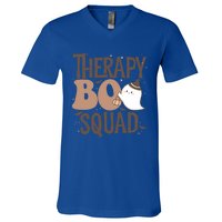 Funny Cute Halloween Specialist Boo Squad Costume Teacher Gift V-Neck T-Shirt