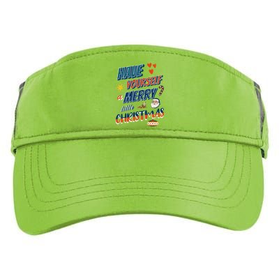 Funny Christmas Have Yourself A Merry Little Xmas Great Gift Adult Drive Performance Visor