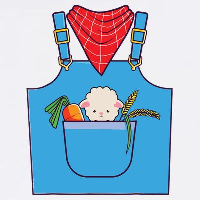 Farmer Costume Halloween Simple Cute Farm T-Shirt