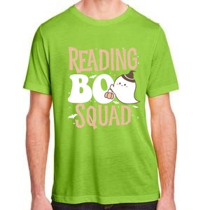 Funny Cute Halloween Reading Boo Squad Costume Teacher Great Gift Adult ChromaSoft Performance T-Shirt