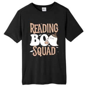 Funny Cute Halloween Reading Boo Squad Costume Teacher Great Gift Tall Fusion ChromaSoft Performance T-Shirt