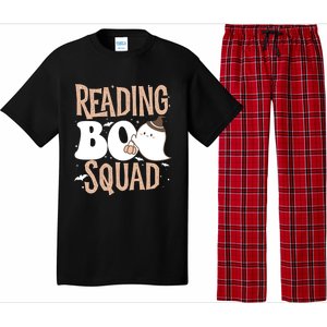 Funny Cute Halloween Reading Boo Squad Costume Teacher Great Gift Pajama Set