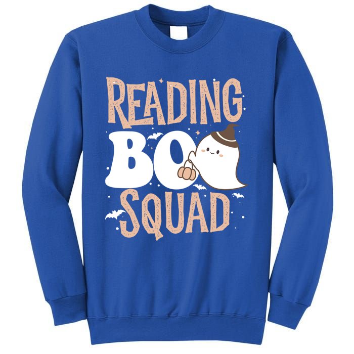 Funny Cute Halloween Reading Boo Squad Costume Teacher Great Gift Sweatshirt