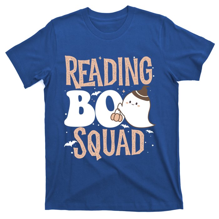 Funny Cute Halloween Reading Boo Squad Costume Teacher Great Gift T-Shirt