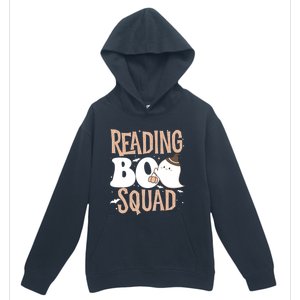 Funny Cute Halloween Reading Boo Squad Costume Teacher Great Gift Urban Pullover Hoodie