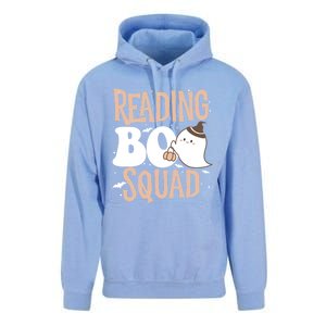 Funny Cute Halloween Reading Boo Squad Costume Teacher Great Gift Unisex Surf Hoodie