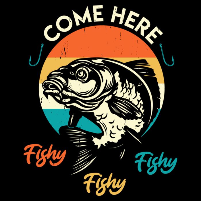 Fisher Come Here Fish Y Fishy Fishy Funny Fishing Gift Impact Tech Backpack