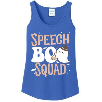 Funny Cute Halloween Speech Boo Squad Costume Teacher Cute Gift Ladies Essential Tank