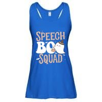 Funny Cute Halloween Speech Boo Squad Costume Teacher Cute Gift Ladies Essential Flowy Tank