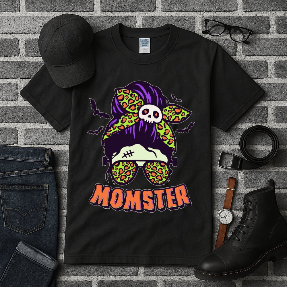 Funny Cute Halloween Momster Tall T-Shirt