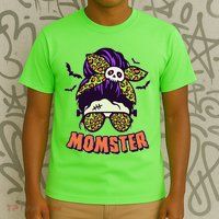 Funny Cute Halloween Momster T-Shirt