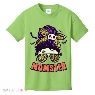 Funny Cute Halloween Momster Kids T-Shirt