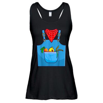 Farmer Costume Halloween Simple Cute Farm Wo  Kid Ladies Essential Flowy Tank