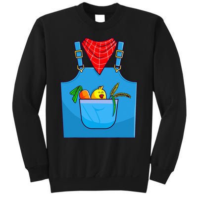 Farmer Costume Halloween Simple Cute Farm Sweatshirt