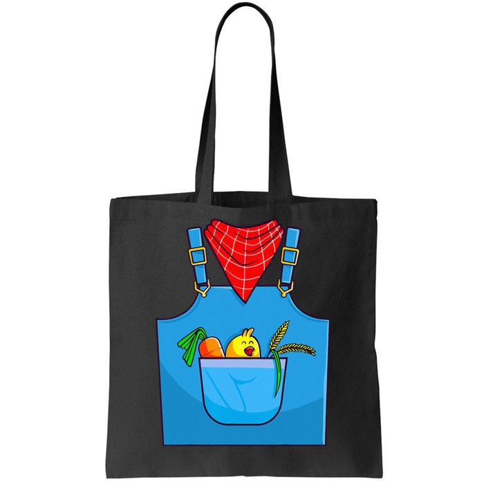 Farmer Costume Halloween Simple Cute Farm Tote Bag