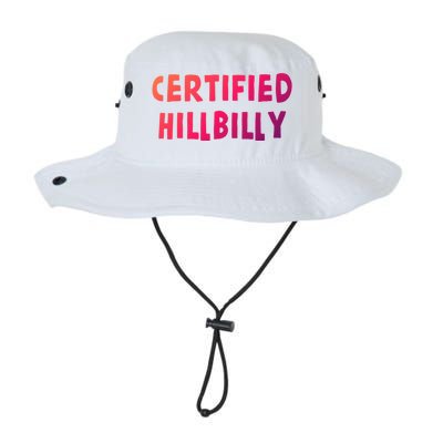 Funny Certified Hillbilly Bumpkin Cracker Rural Redneck Gift Legacy Cool Fit Booney Bucket Hat