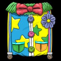 Funny Clown Halloween Costume Suit Impact Tech Backpack