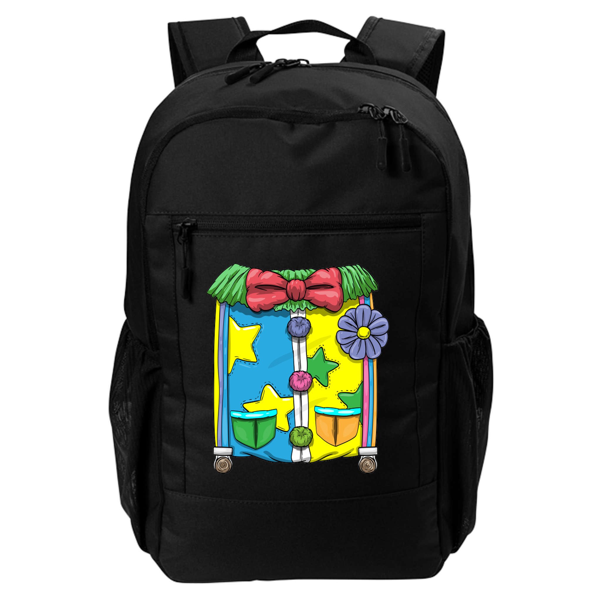 Funny Clown Halloween Costume Suit Backpack
