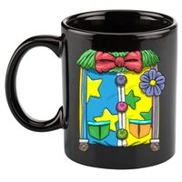 Funny Clown Halloween Costume Suit 11oz C Handle Ceramic Mug