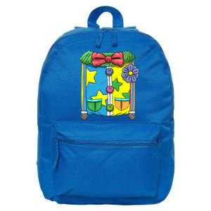 Funny Clown Halloween Costume Suit 16 in Basic Backpack