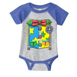 Funny Clown Halloween Costume Suit Infant Baby Jersey Bodysuit