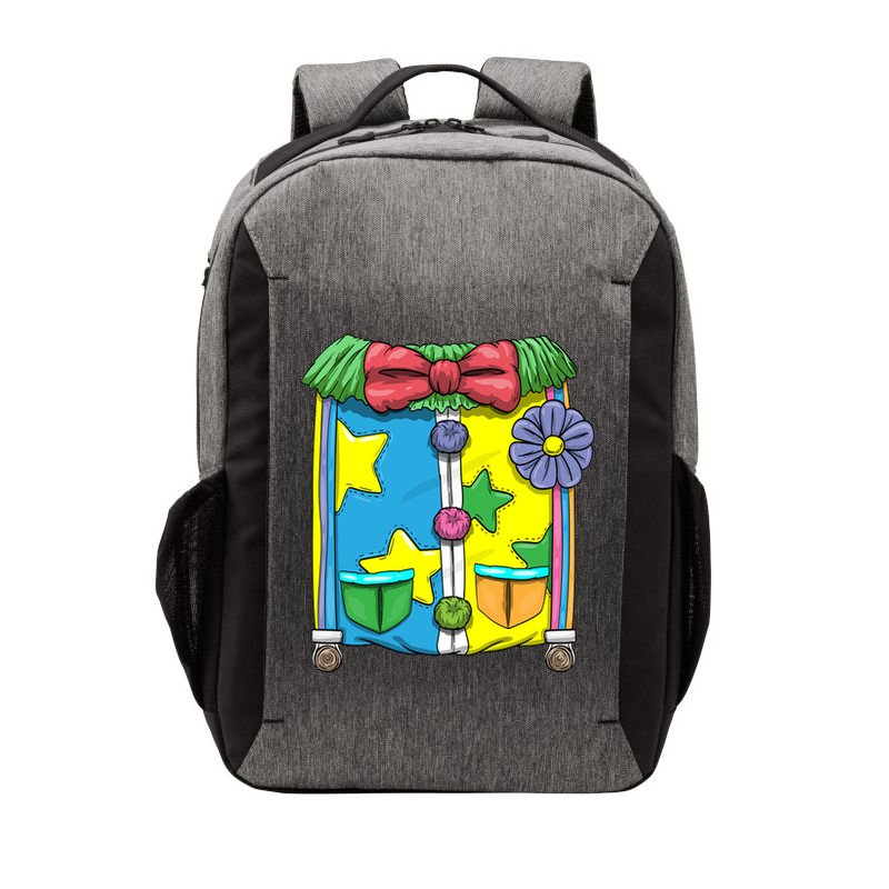 Funny Clown Halloween Costume Suit Vector Backpack