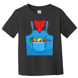 Farmer Costume Halloween Simple Cute Farm Women Men Kids Toddler T-Shirt