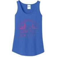 Funny Camp Hair Dont Care For Summer Camping Trips Gift Ladies Essential Tank