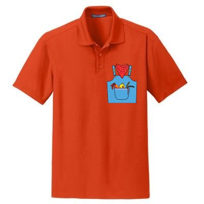 Farmer Costume Halloween Simple Cute Farm Women Men Kids Dry Zone Grid Polo