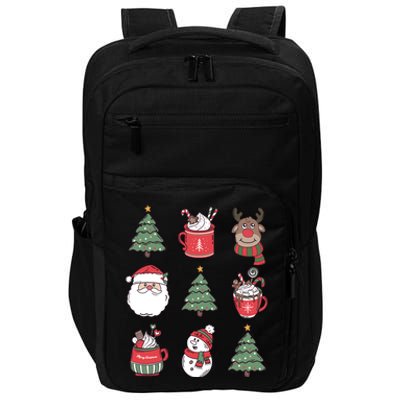 Festive Christmas Holiday Lover Impact Tech Backpack