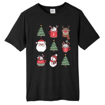 Festive Christmas Holiday Lover Tall Fusion ChromaSoft Performance T-Shirt