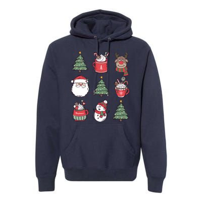 Festive Christmas Holiday Lover Premium Hoodie