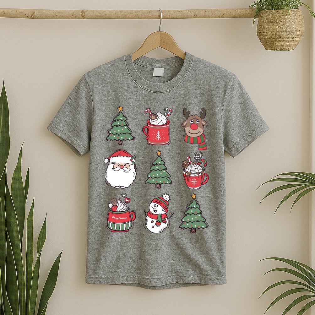 Festive Christmas Holiday Lover T-Shirt
