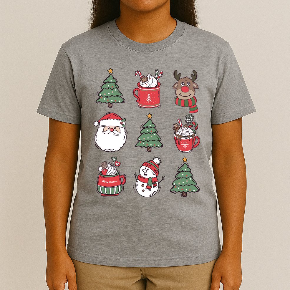 Festive Christmas Holiday Lover T-Shirt