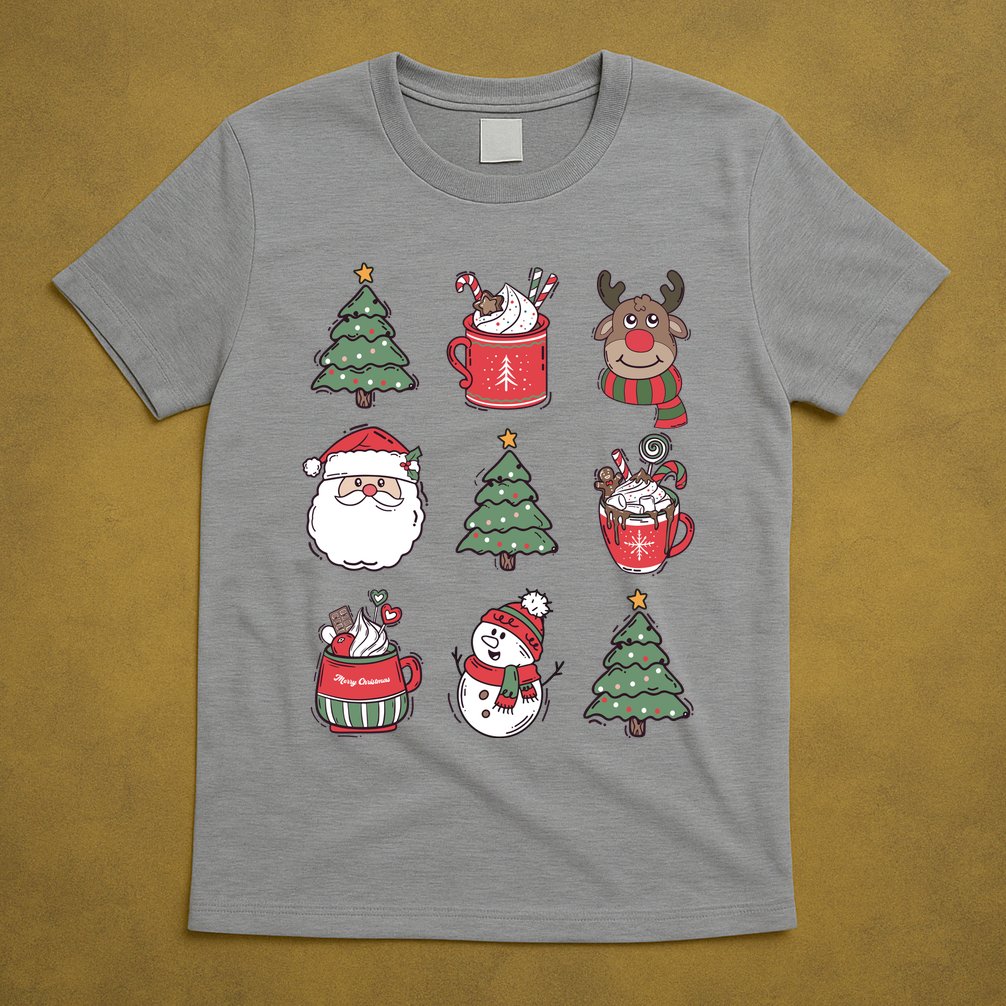 Festive Christmas Holiday Lover T-Shirt