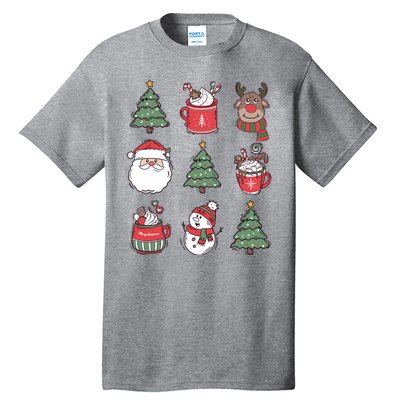 Festive Christmas Holiday Lover Tall T-Shirt