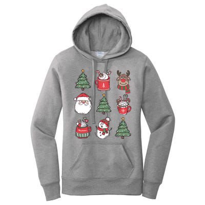 Festive Christmas Holiday Lover Women's Pullover Hoodie