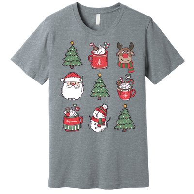 Festive Christmas Holiday Lover Premium T-Shirt