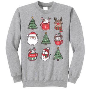 Festive Christmas Holiday Lover Tall Sweatshirt