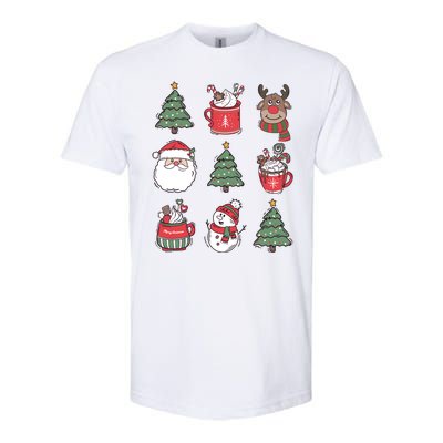 Festive Christmas Holiday Lover Softstyle® CVC T-Shirt