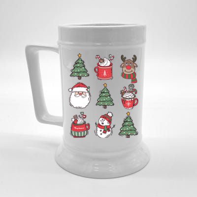 Festive Christmas Holiday Lover Beer Stein