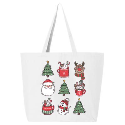 Festive Christmas Holiday Lover 25L Jumbo Tote