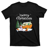 Funny Camping Happy Camper Christmas Love Camping Cute Gift T-Shirt