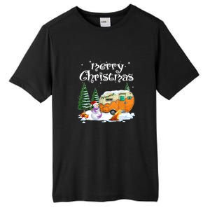 Funny Camping Happy Camper Christmas Love Camping Cute Gift Tall Fusion ChromaSoft Performance T-Shirt