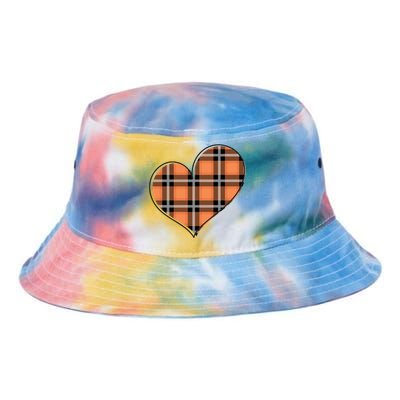 Fall Cute Heart Tie Dye Newport Bucket Hat