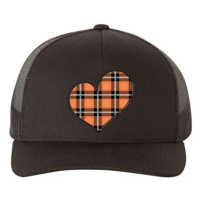 Fall Cute Heart Yupoong Adult 5-Panel Trucker Hat