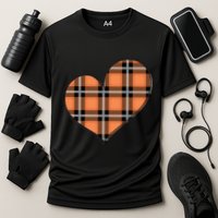 Fall Cute Heart Cooling Performance Crew T-Shirt