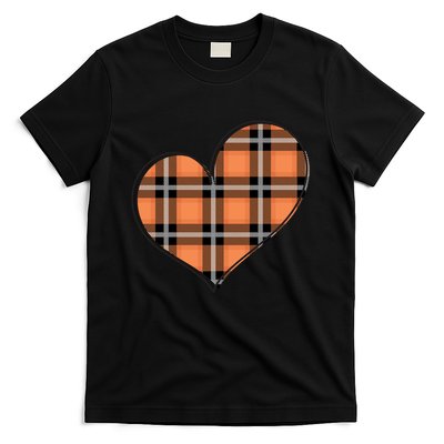 Fall Cute Heart T-Shirt