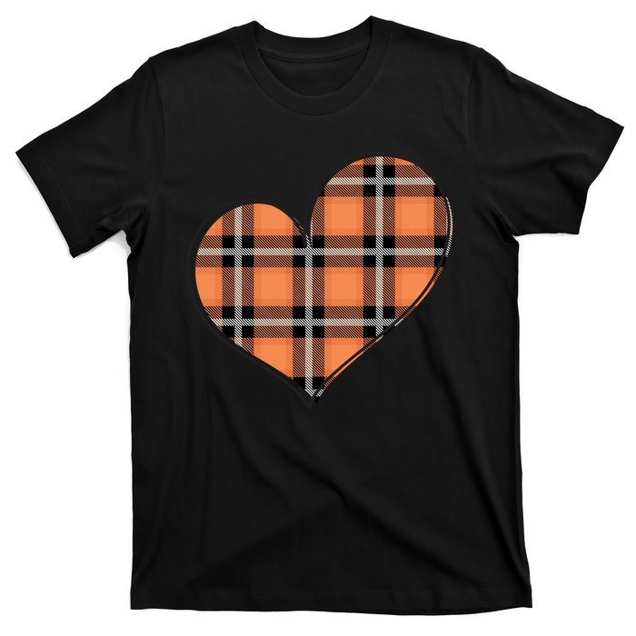 Fall Cute Heart T-Shirt